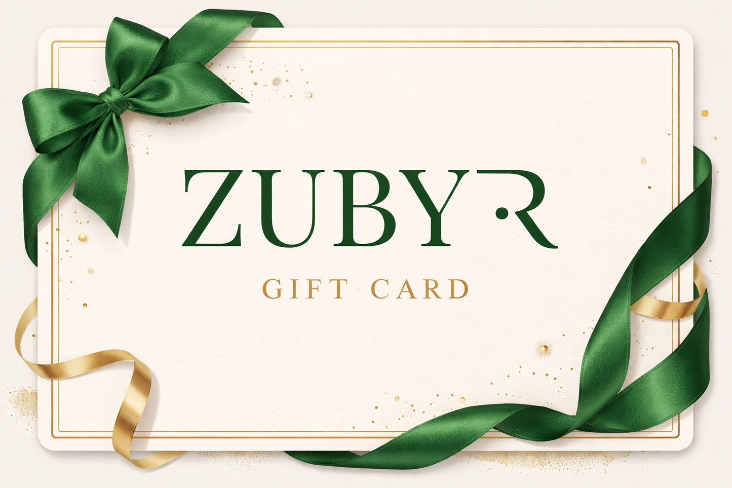 ZUBYR Gift Card